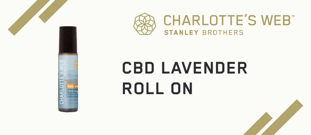 charlottes web lavender roll on banner