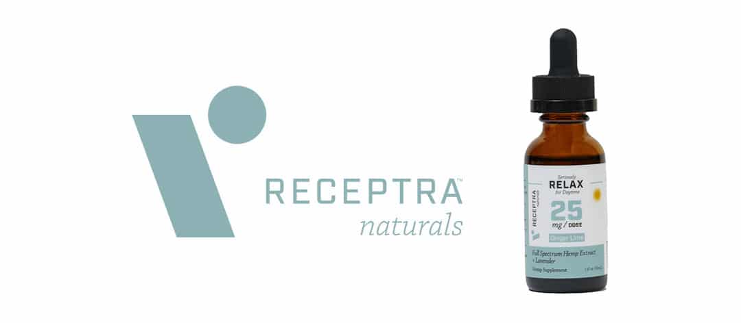 receptra cbd tincture relax image banner