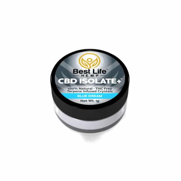 best life hemp cbd isolate blue dream