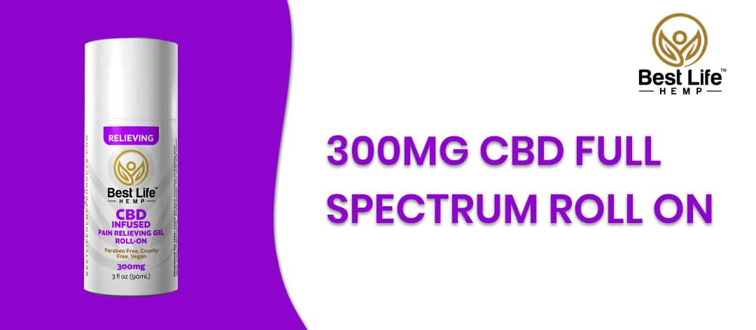 best life hemp cbd roll on three hundred mg